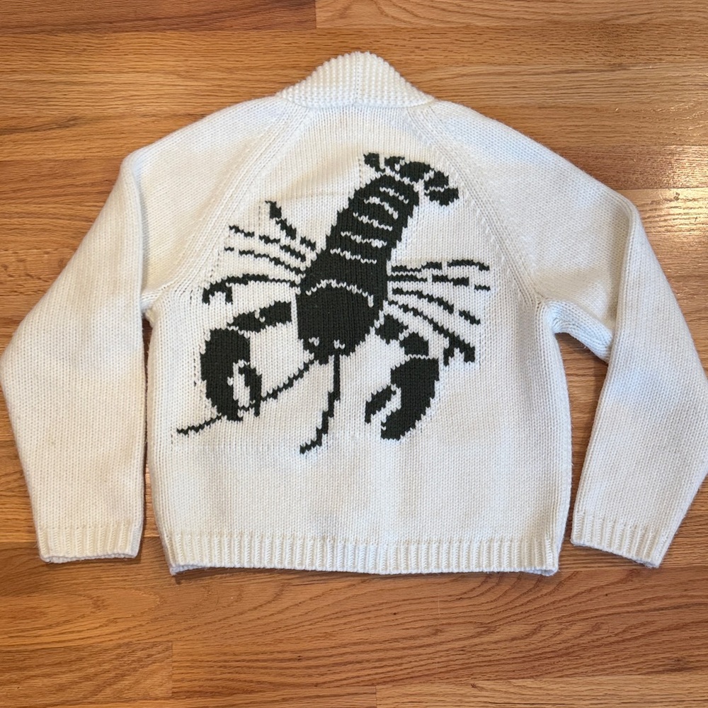 Lobster cardigan